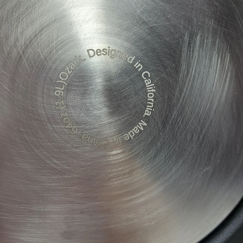 Kiba Ozark Stainless Steel Slow Feeder Dog Bowl 8